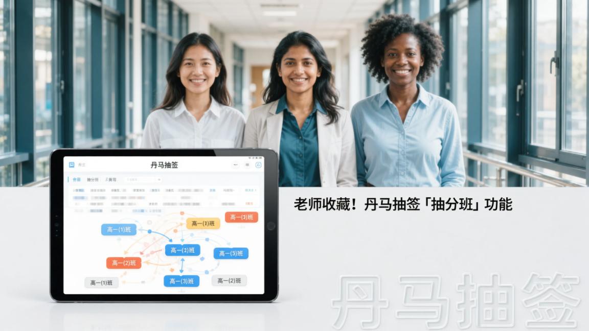 老师收藏！丹马抽签「抽分班」功能，新学期分班不再头疼