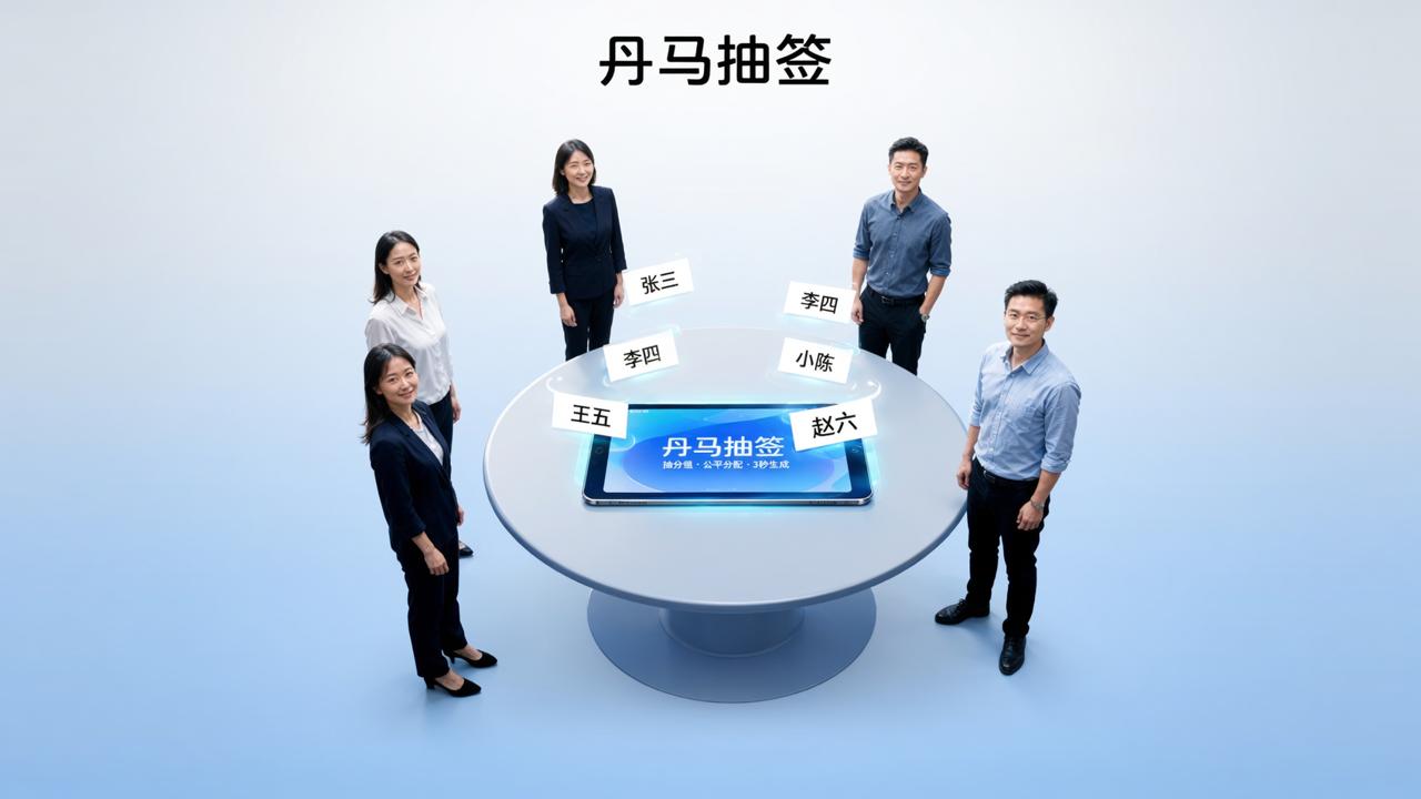 活动分组永远吵成一团？丹马抽签随机分配，谁都说不出不公平