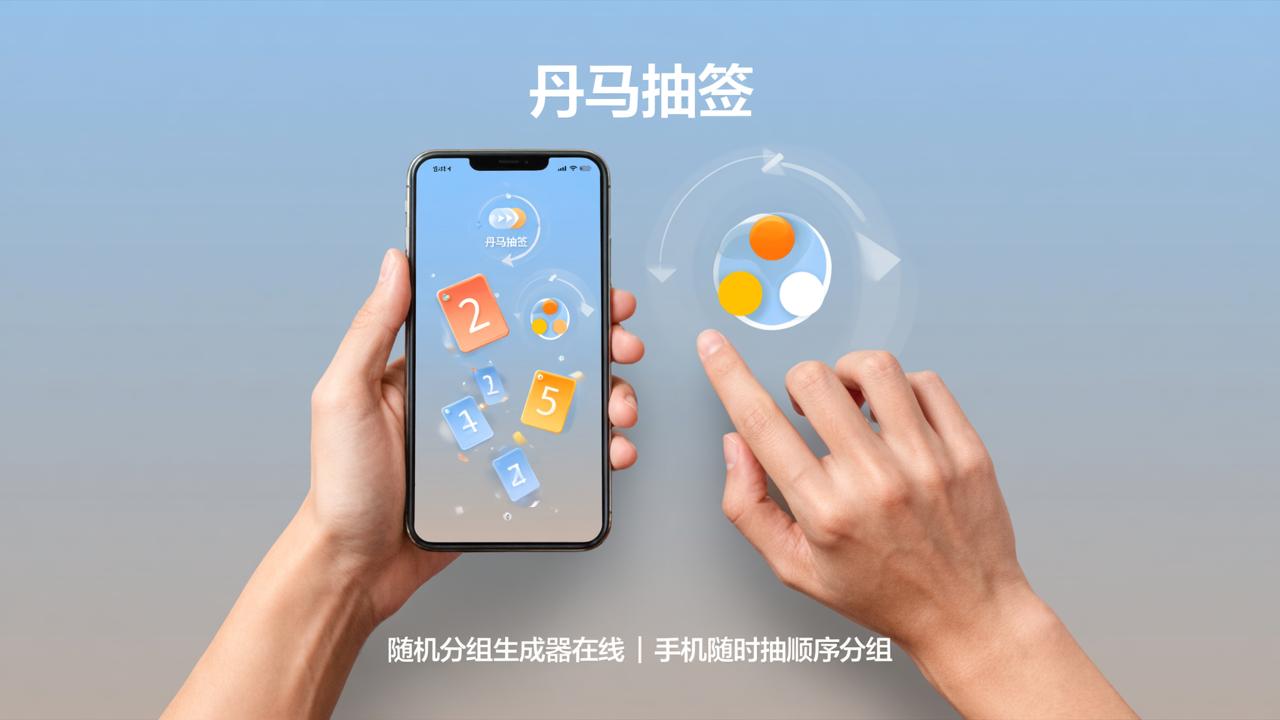 随机分组生成器在线：丹马抽签，手机随时抽顺序分组