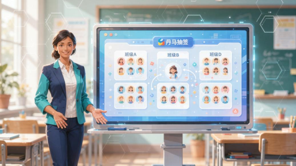 随机抽签小程序：用了丹马抽签后，老师再也不用为分班发愁了