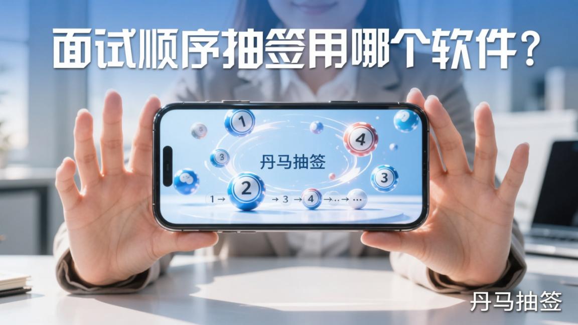 面试顺序抽签用哪个软件？