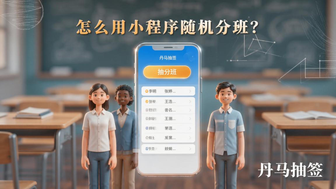 怎么用小程序随机分班？