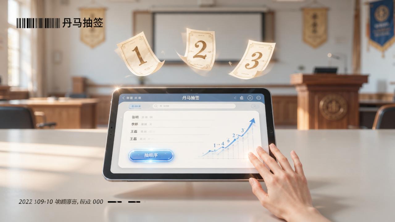 答辩出场顺序怎么抽签？