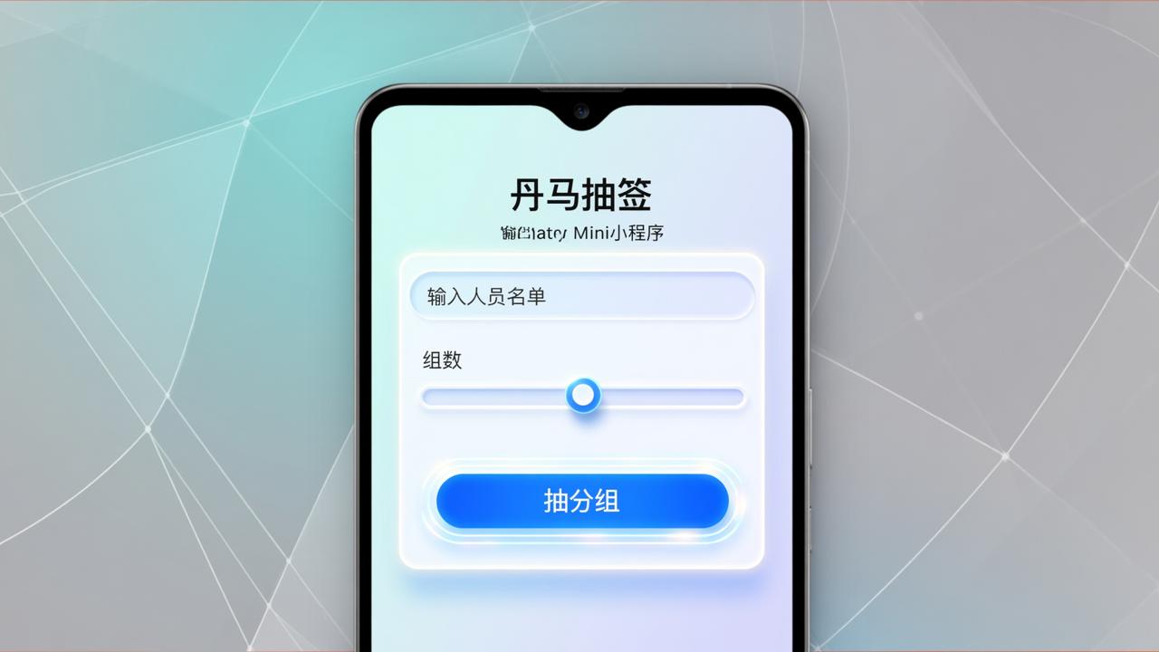随机分组小程序怎么做