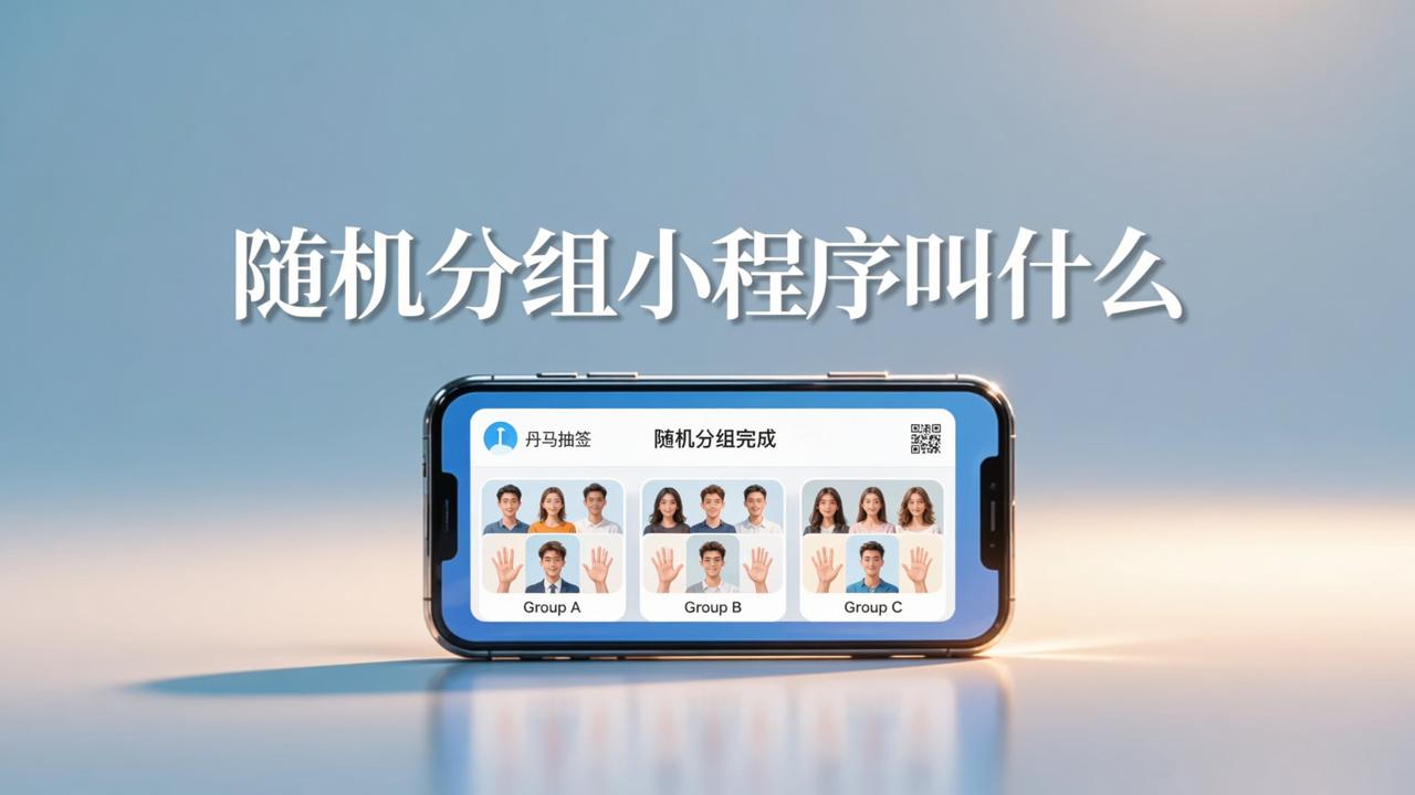 随机分组小程序叫什么