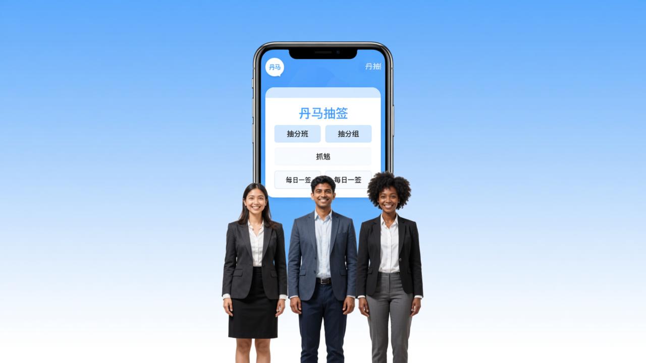 免费抽签小程序哪个好用？「丹马抽签」分班、分组、抓阄都不收费