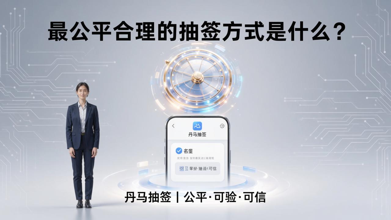 最公平合理的抽签方式是什么？不同工具的公平性保障对比