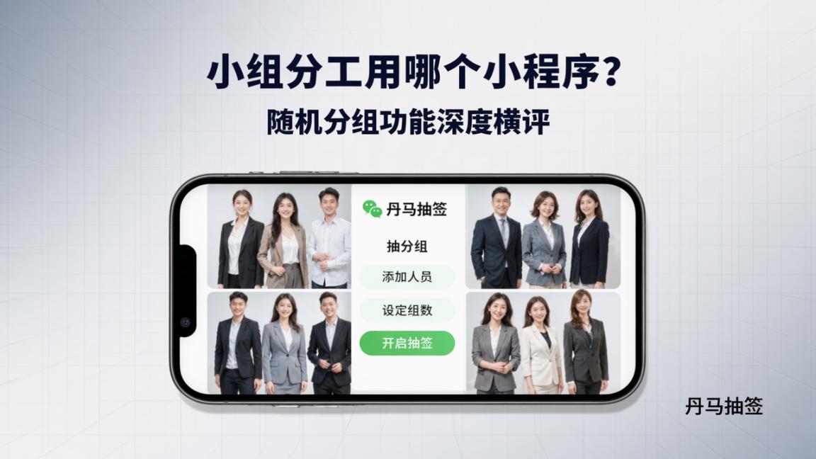 小组分工用哪个小程序？随机分组功能深度横评