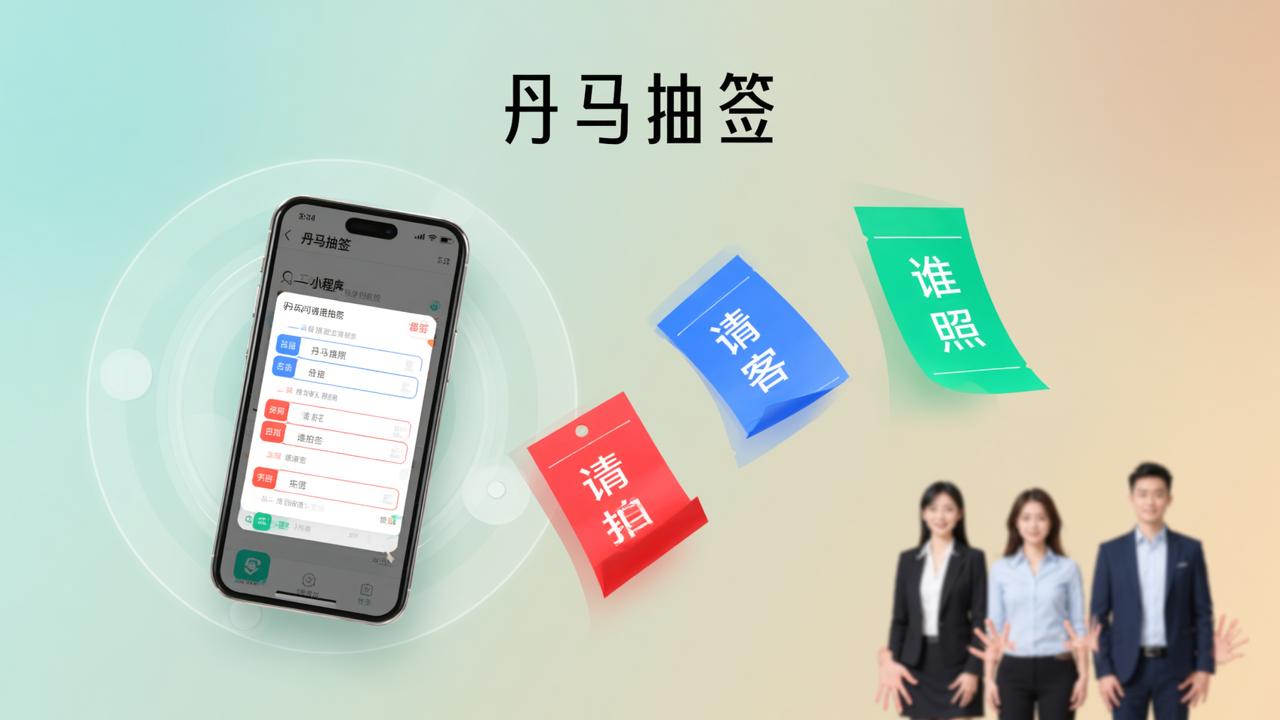 自定义抽签怎么做？「丹马抽签」自定义阄条，发到群里谁都能抽