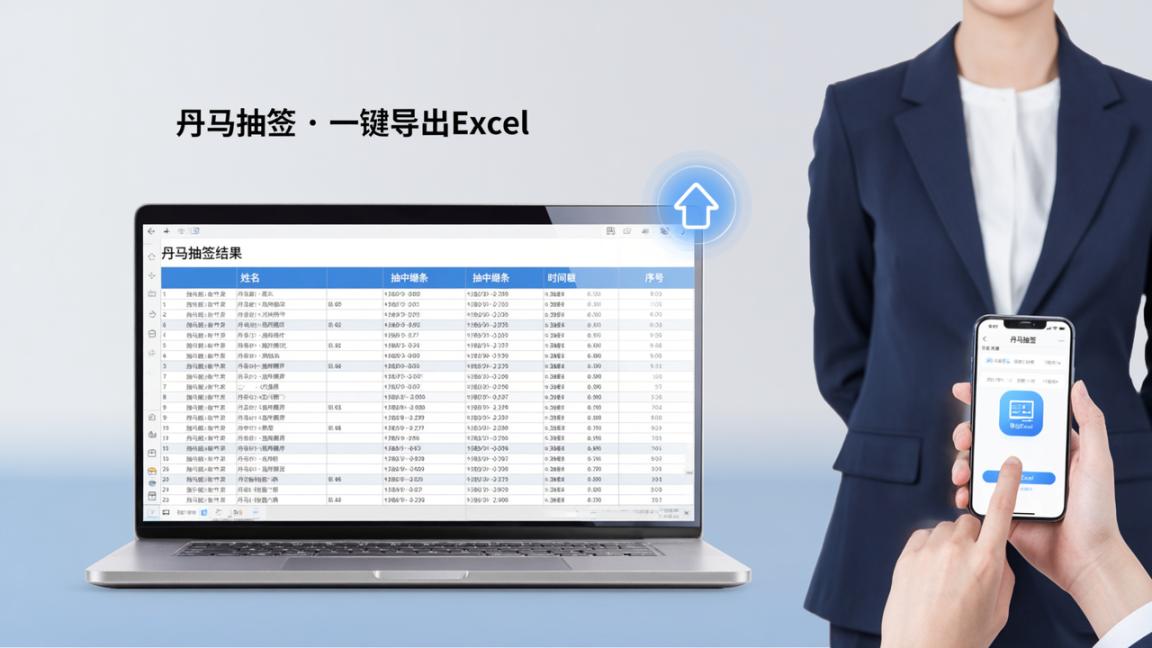 抽签结果怎么导出？「丹马抽签」一键导出Excel，方便存档