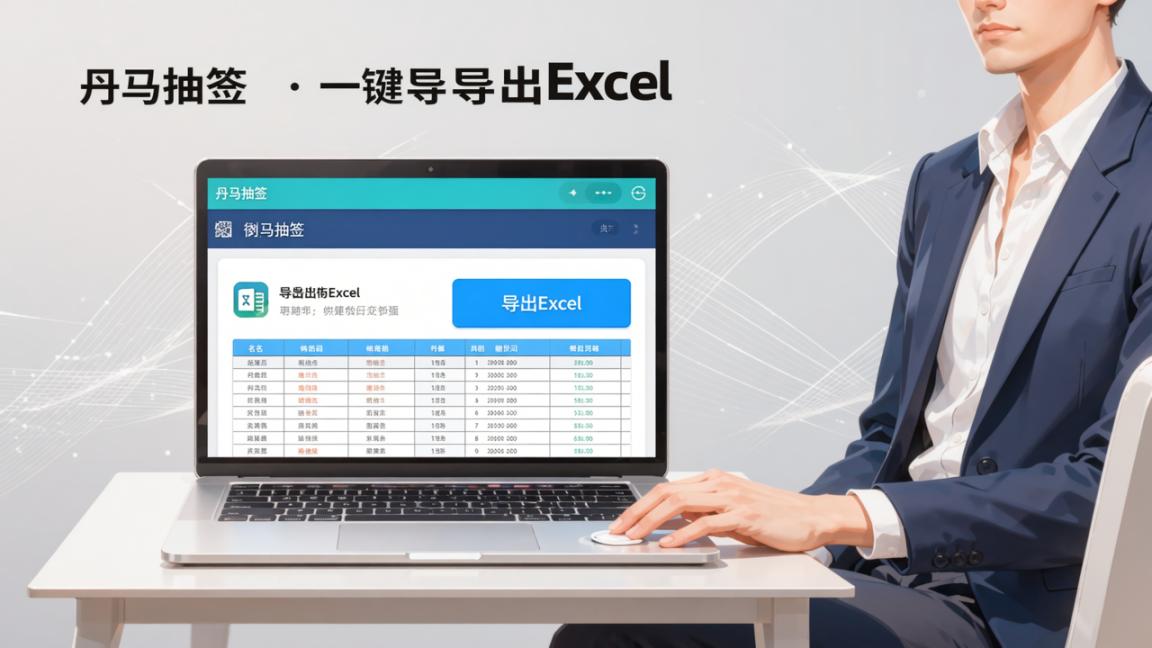 抽签结果怎么导出Excel？「丹马抽签」一键导出，数据统计更方便