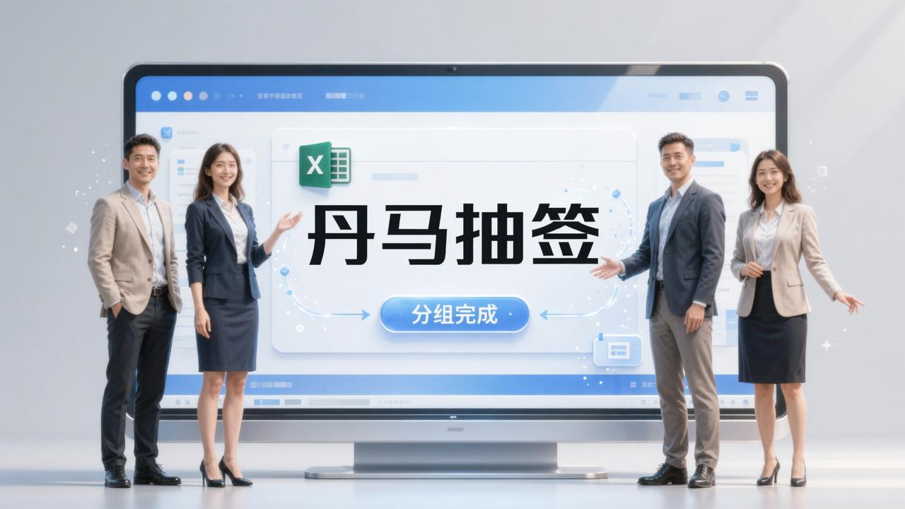 抽签分组工具哪个好用？「丹马抽签」在线随机分组，导入名单一步完成