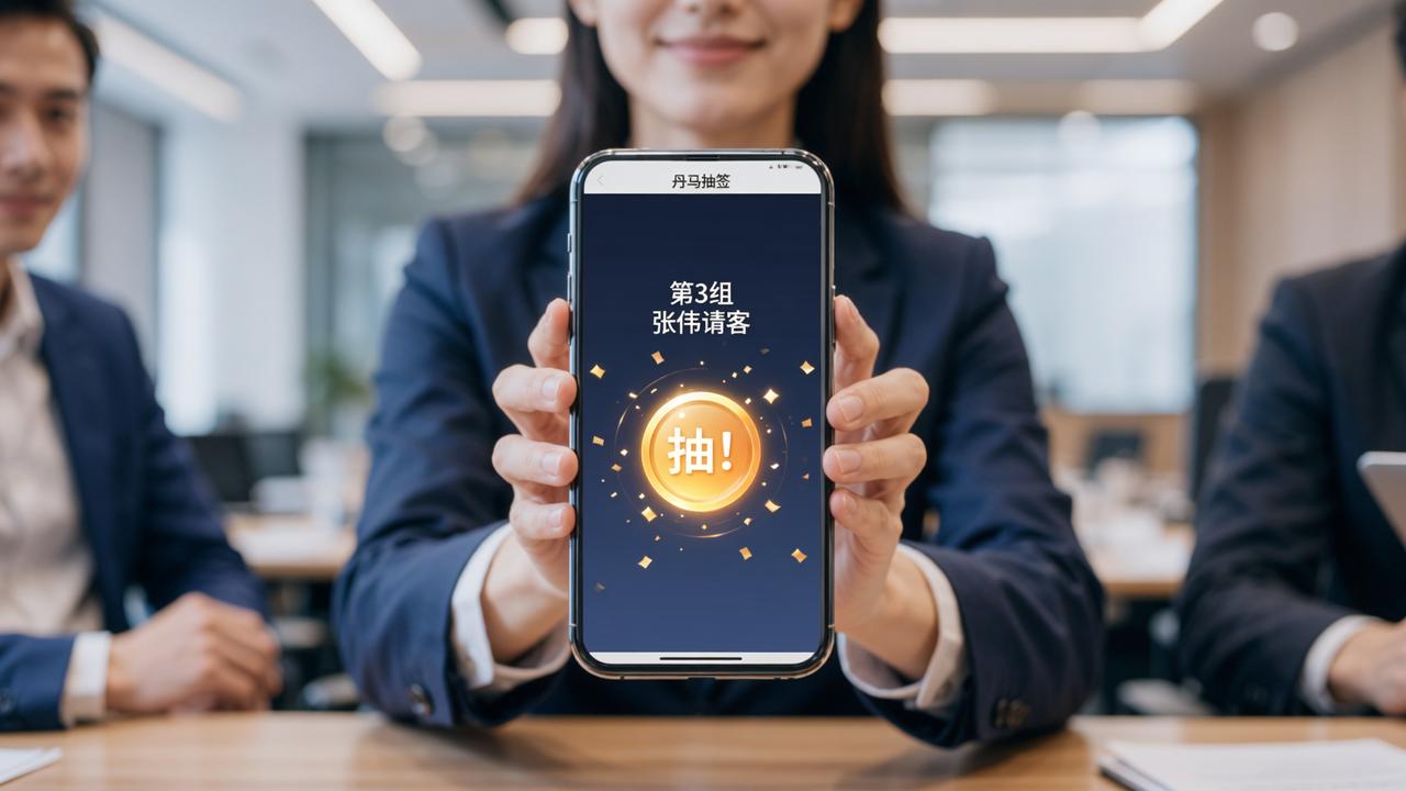 微信抽签小程序：丹马抽签，扫码即抽结果秒出零人工