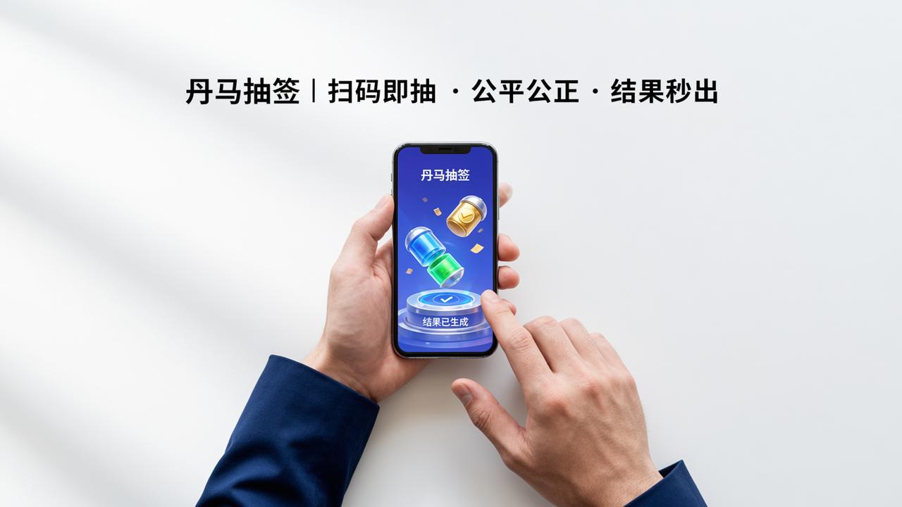 抓阄小程序哪个好用：丹马抽签，扫码即抽公平公正结果秒出