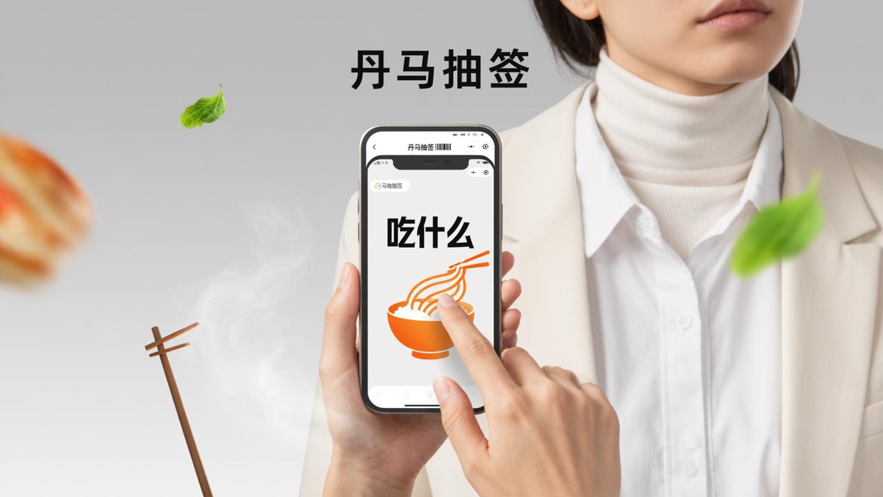 中午吃什么纠结半天？丹马抽签，手机一点随机决定，选择困难症的救星