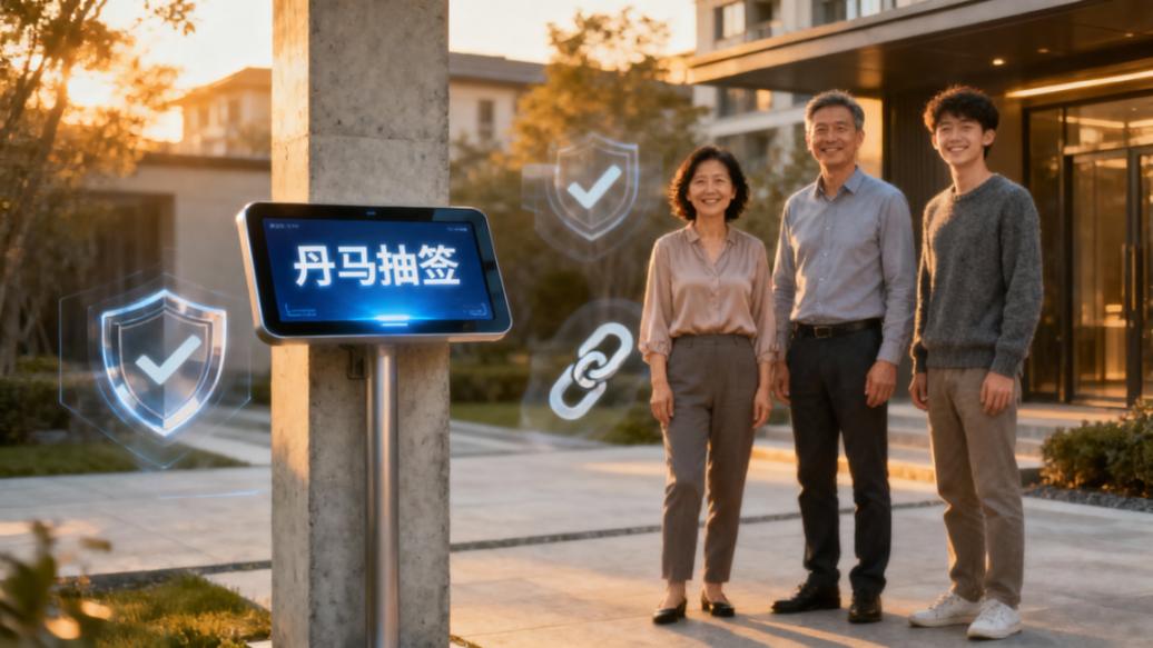 小区车位一年一抽总有人怀疑有内幕？丹马抽签，扫码公开抽签全程留痕