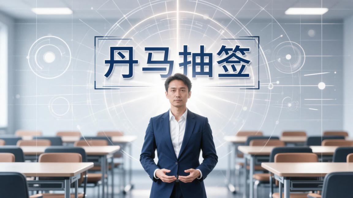 考试座位随机编排总被说动手脚？丹马抽签，扫码随机排座，结果当场公示全程留痕